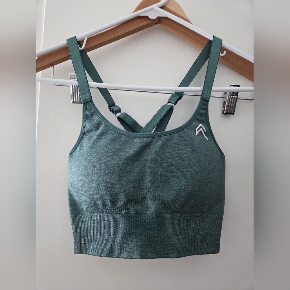 Oner Active Classic Seamless Sports Bra Mineral Green | M